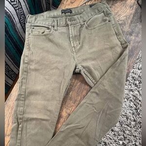 Bullhead Olive Skinny Jeans